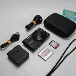 Sony Cyber-Shot DSC-W830 20.1MP 8x Digital Camera Black – Excellent Condition