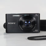 Sony Cyber-Shot DSC-W830 20.1MP 8x Digital Camera Black – Excellent Condition