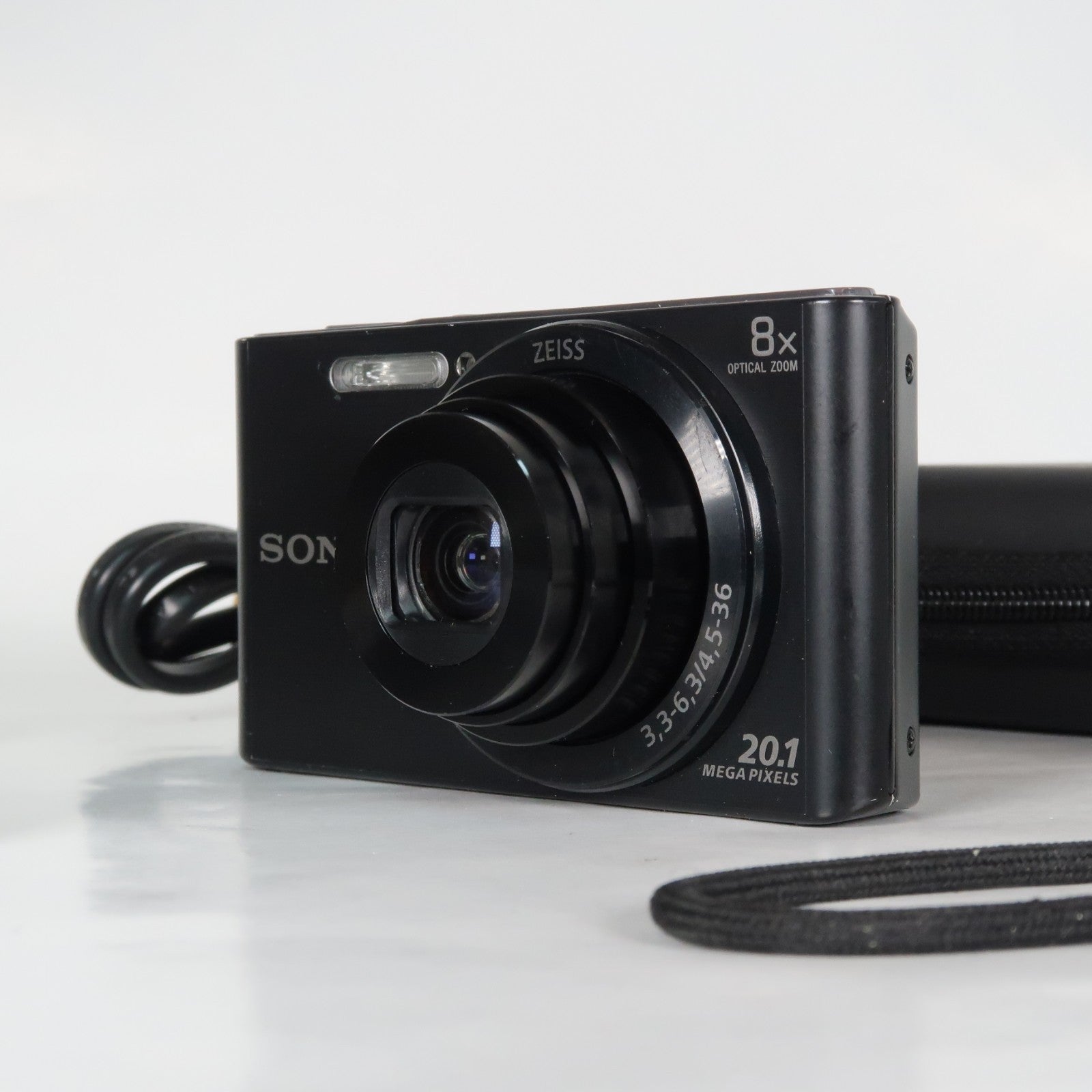 Sony Cyber-Shot DSC-W830 20.1MP 8x Digital Camera Black – Excellent Condition